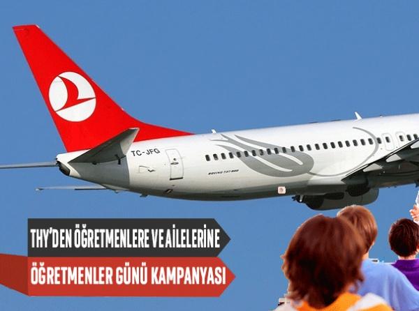 THY / Anadolu Jet Öğretmenler Günü Kampanyası Başladı